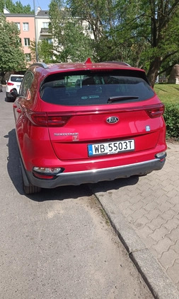 Kia Sportage cena 81900 przebieg: 77100, rok produkcji 2019 z Warszawa małe 56